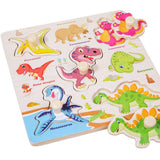 Peg Puzzle Board Wooden for Toddlers #2021