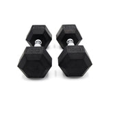Cheap Custom Gym Fitness Equipment Hexagon Dumbbell Weights Rubber Hex Dumbbells Set for Home