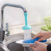 Water Saving Tap, Silicone Kitchen Faucet Filter, Water Filter Faucet Sprayer, Nozzle Adopter for Kitchen