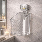 Premium Glacier Texture Suction Wall Bathroom Organizer (High Quality)