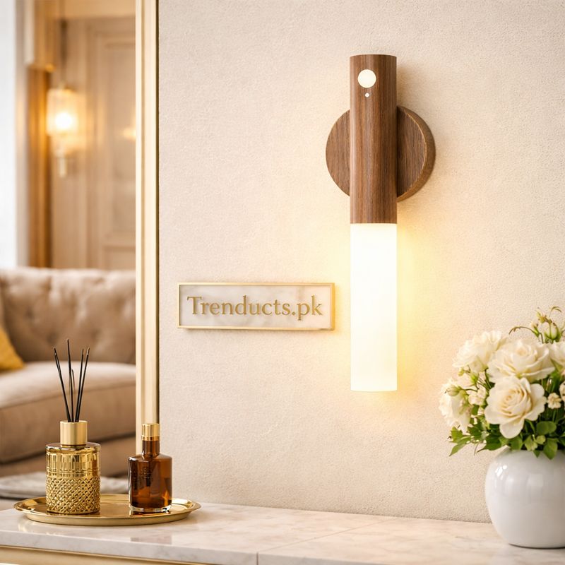 Rechargeable Motion Sensor Night Light – Magnetic Wall Lamp